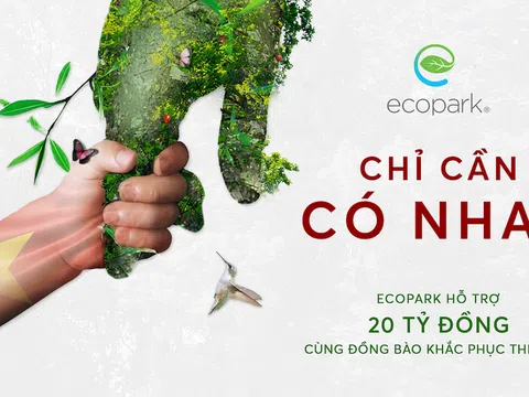 Chung tay cùng đồng bào vượt qua bão lũ: Ecopark ủng hộ 20 tỷ đồng