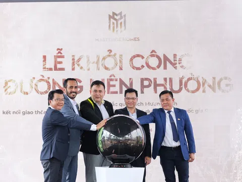 Khởi công xây dựng đường Liên Phường - đường dẫn và cầu bắc qua Rạch Mương Kinh