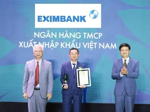 Eximbank nhận giải thưởng “Thương hiệu mạnh Việt Nam 2024”