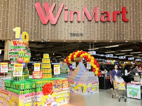 WinMart đón 10 tuổi, giảm sốc nhiều sản phẩm lên tới 50%