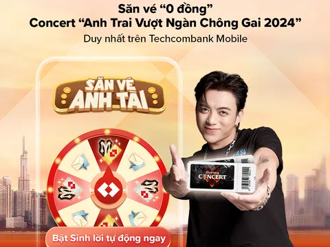 Người hâm mộ hào hứng “săn vé 0 đồng” Concert Anh Trai Vượt Ngàn Chông Gai 2024 Day 2 cùng Techcombank