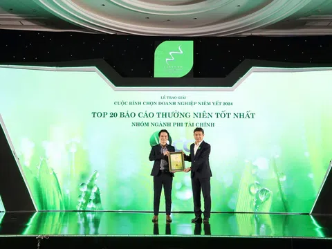 Tập đoàn Bamboo Capital nằm trong top các doanh nghiệp có báo cáo thường niên tốt nhất thị trường chứng khoán