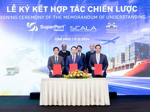 Việt Nam SuperPortTM và Trường ĐH Công nghệ Giao thông Vận tải hợp tác thành lập phòng thí nghiệm logistics, tăng cường nguồn nhân lực logistics Việt Nam