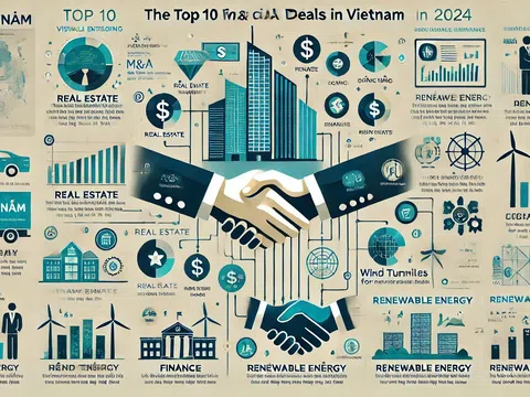 Top 10 thương vụ M&A tài chính nổi bật tại Việt Nam năm 2024