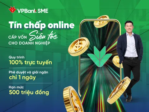 Tín chấp online VPBank - cú huých đưa SME vượt khó