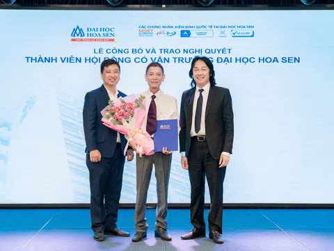 Trường Đại học Hoa Sen tăng cường vị thế đại học uy tín về kinh tế và quản lý với sự gia nhập của Tiến sĩ Nguyễn Hữu Lam