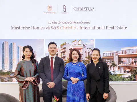 Masterise Homes niêm yết toàn bộ danh mục bất động sản hạn sang lên mạng lưới Christie’s International Real Estate