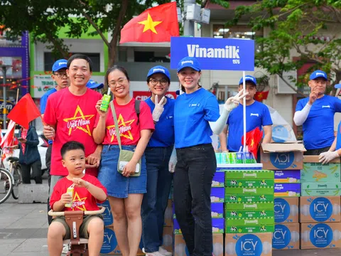 Vinamilk gửi tặng hơn 150.000 sản phẩm đến người dân tham gia “concert quốc gia”