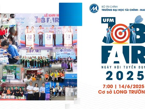JOB FAIR UFM 2025: Sự kiện nghề nghiệp quy mô lớn nhất năm, cầu nối vững chắc giữa sinh viên và doanh nghiệp