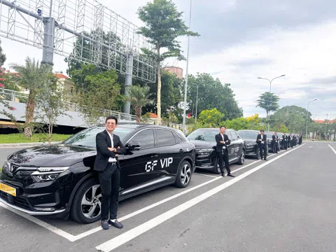 Green Future ra mắt dịch vụ đưa đón sân bay cao cấp với dàn xe điện VinFast VF 8, VF 9