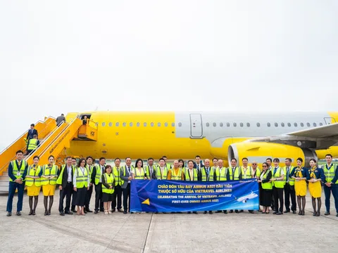 Vietravel Airlines đón máy bay Airbus A321 đầu tiên thuộc sở hữu của hãng