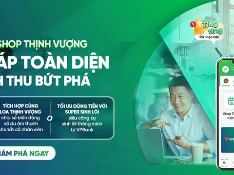 VPBank ra mắt Shop Thịnh Vượng, giải pháp quản trị tài chính chuyên biệt cho hộ kinh doanh