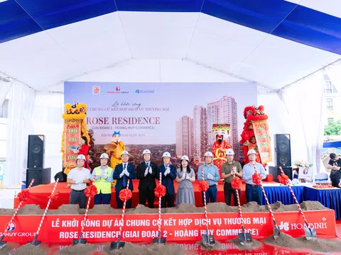 Tập đoàn Xây dựng Hòa Bình khởi công dự án 1.400 tỷ đồng tại Hải Phòng
