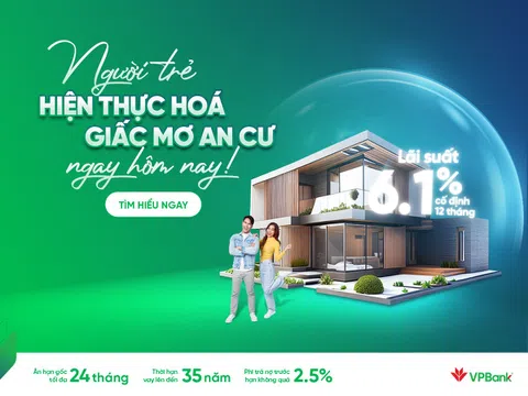 Bất ngờ với lãi suất vay mua nhà của ngân hàng VPBank