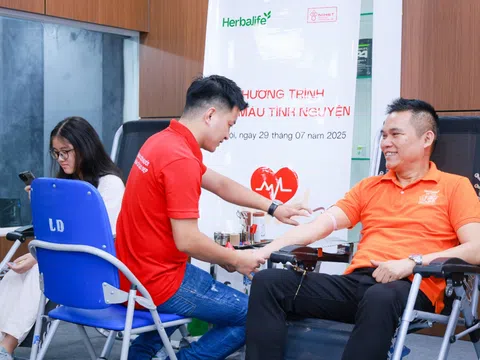 Herbalife Việt Nam tổ chức Ngày Hiến Máu Tình Nguyện 2025 tại TP. Hồ Chí Minh và Hà Nội, tiếp nhận 286 đơn vị máu
