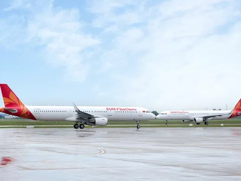 Sun PhuQuoc Airways: 3 trên 8 tàu bay đã về đội, sẵn sàng mở bán vé tháng 10, bay thương mại tháng 11
