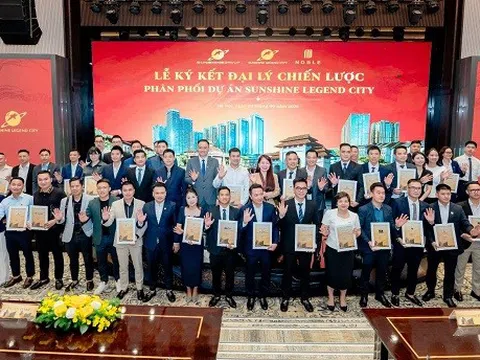 Sunshine Legend City “bắt tay” hàng loạt đại lý chiến lược, thổi bùng sức nóng bất động sản Đông Hà Nội