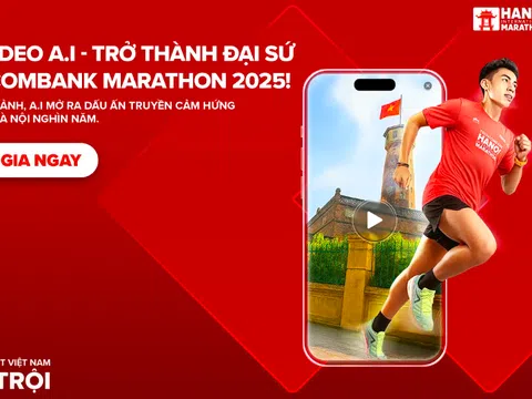 Tạo video A.I - Xu hướng thú vị được giới runner tham gia đông đảo trước thềm Giải Marathon quốc tế Hà Nội Techcombank mùa thứ 4