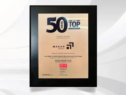 Chiến lược kinh doanh hiệu quả, Masan vào TOP 50 Công ty kinh doanh hiệu quả nhất Việt Nam 2025