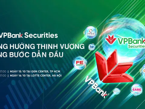 VPBankS chào bán IPO từ ngày 10/10 với giá 33.900 đồng/cp