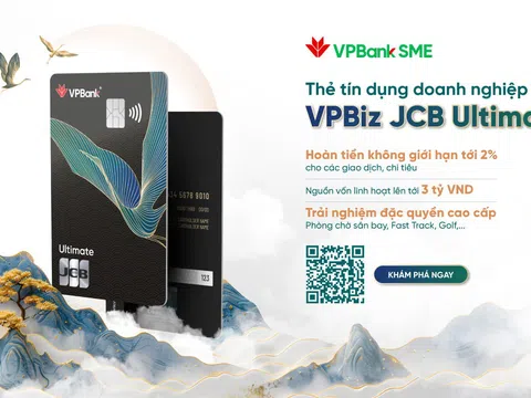 Thẻ tín dụng cung cấp đặc quyền đẳng cấp quốc tế dành cho lãnh đạo doanh nghiệp
