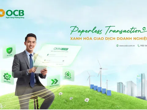 Doanh nghiệp giao dịch không giấy nhờ giải pháp từ ngân hàng