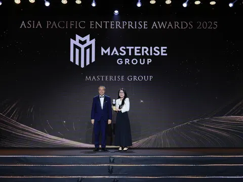 Dấu ấn Masterise Group tại Asia Pacific Enterprise Awards 2025: Doanh nghiệp tầm vóc quốc tế, thương hiệu truyền cảm hứng sống chuẩn toàn cầu