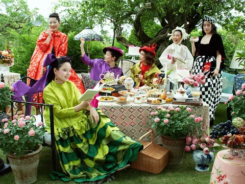 Nét Việt muôn nơi tôn vinh bản sắc phụ nữ Việt trong không gian trà chiều Anh quốc