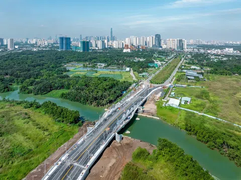 Toàn cảnh tuyến đường Liên Phường sắp thông xe, mở ra mạch giao thông chiến lược cho khu đông TP.HCM