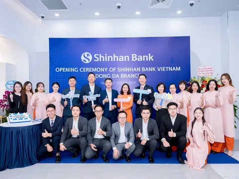 Ngân hàng Shinhan khai trương chi nhánh Đống Đa, mở rộng mạng lưới lên 56 điểm giao dịch trên toàn quốc