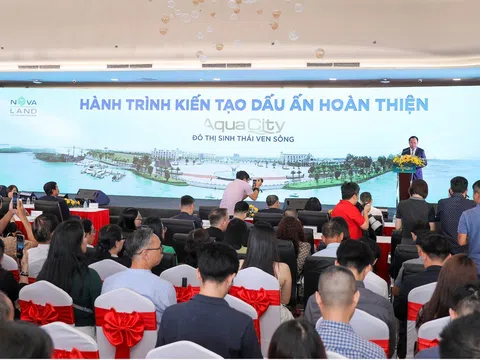 Novaland công bố tiến độ hoàn thiện Aqua City, tái khẳng định mục tiêu phục hồi và phát triển bền vững