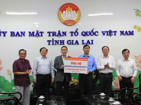 Nutifood ủng hộ 10 tỷ đồng hỗ rợ người dân Gia Lai bị ảnh hưởng bởi bão Kalmaegi