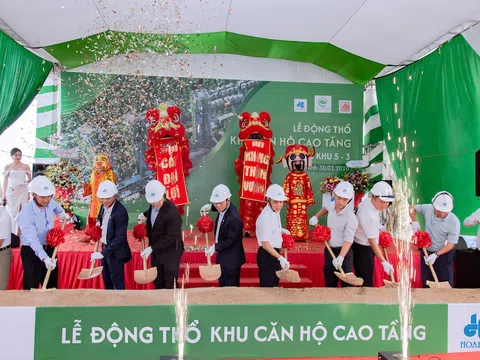 Khởi đầu năm mới, Xây dựng Hòa Bình động thổ dự án gần 3.000 tỷ đồng tại Tây Ninh