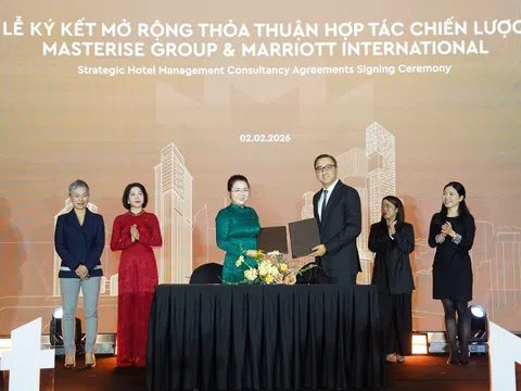 Marriott International và Masterise Group ký kết hợp tác quản lý đa dự án, đánh dấu bước phát triển chiến lược tại Việt Nam