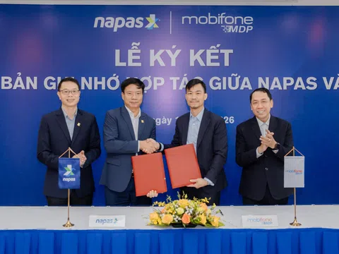 MDP và NAPAS ký Biên bản ghi nhớ hợp tác, thúc đẩy phát triển hạ tầng thanh toán quốc gia