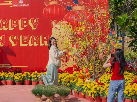 CaraWorld Cam Ranh: Điểm hẹn du xuân tại Bãi Dài dịp Tết