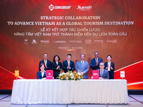 Sun Group – Marriott International ký kết hợp tác chiến lược, phát triển 10 khách sạn với 8 thương hiệu quốc tế tại Phú Quốc và Vũng Tàu