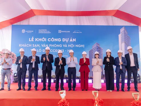 Khởi công tổ hợp khách sạn và văn phòng cao cấp do Masterise Group phát triển tại Đông Anh, Hà Nội