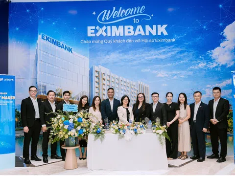 Eximbank được LSEG trao giải cao nhất “Best Market Maker”, khẳng định năng lực trên thị trường ngoại hối