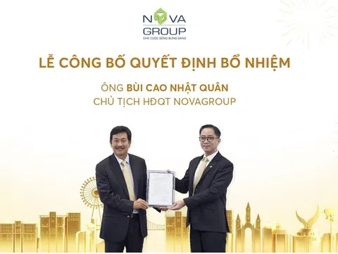 Chân dung ông Bùi Cao Nhật Quân - tân Chủ tịch NovaGroup