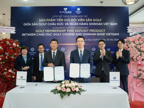 Ra mắt sản phẩm tiền gửi hội viên sân golf mở rộng trải nghiệm tài chính cho phân khúc cao cấp