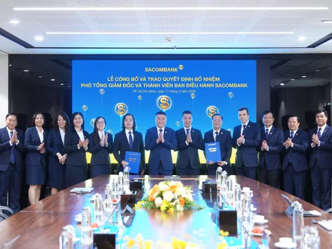 SACOMBANK kiện toàn đội ngũ lãnh đạo cấp cao