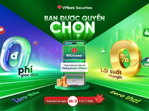 Đón sinh nhật 4 tuổi, VPBankS “chơi lớn” với loạt ưu đãi hỗ trợ nhà đầu tư