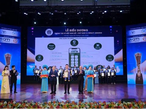 Chuyển đổi số trong lĩnh vực sức khỏe được ghi nhận tại giải thưởng đổi mới sáng tạo 2026