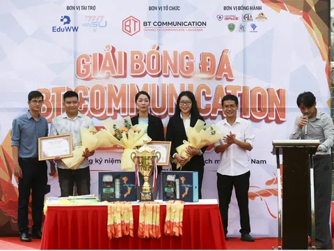 Lan tỏa tinh thần thể thao qua giải bóng đá giao hữu giữa báo chí và doanh nghiệp