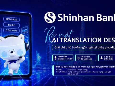Ngân hàng Shinhan triển khai giải pháp AI hỗ trợ giao tiếp cho khách hàng nước ngoài