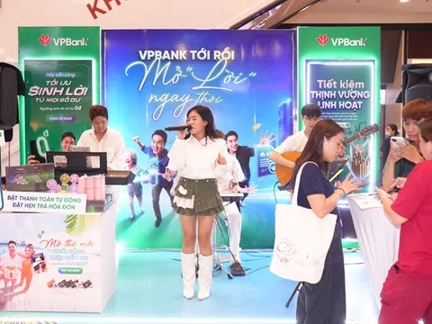 “VPBank tới rồi, mở “lời” ngay thôi” chào sân TP.HCM bằng chuỗi trải nghiệm ấn tượng