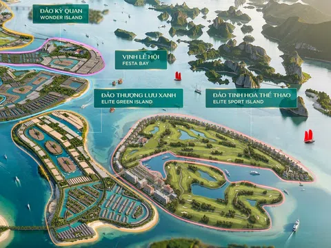 Vinhomes kiến tạo Đảo Tinh hoa Thể thao 900ha bên vịnh di sản, vượt xa quy mô các đô thị thể thao lớn nhất thế giới