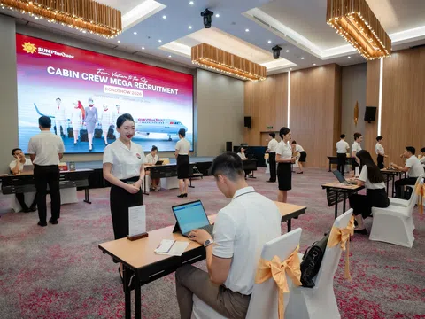 Ngày hội tuyển dụng của Sun PhuQuoc Airways hút hơn 700 ứng viên trong và ngoài nước