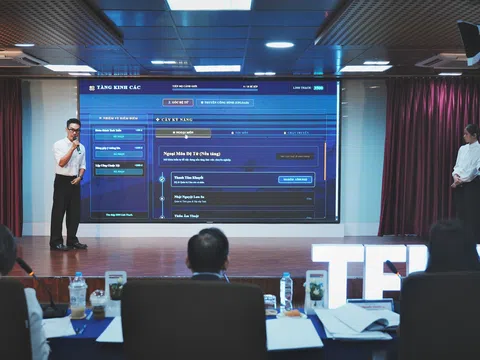 Sinh viên đưa AI và bài toán nhân lực đặc thù vào cuộc thi quản trị nhân sự